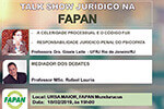 Talk Show Jurídico na FAPAN